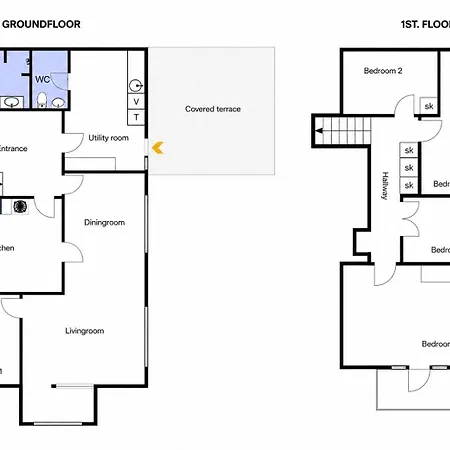 The Lighthouse - 170m2 5-bedroom House For 8 Persons In Odense - Free Parking Villaer